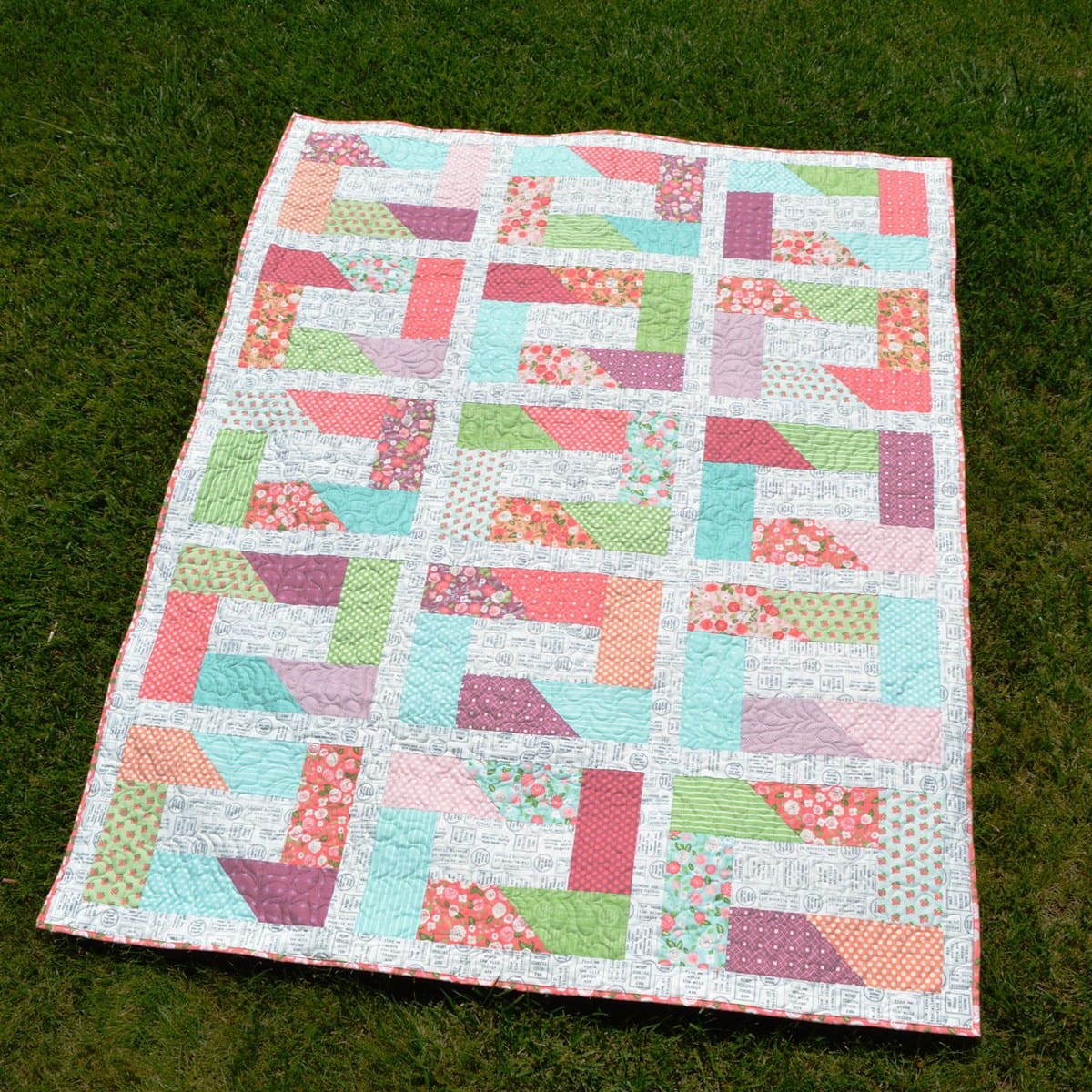FREE Jolly Bar Quilt Patterns - The Jolly Jabber Quilting Blog