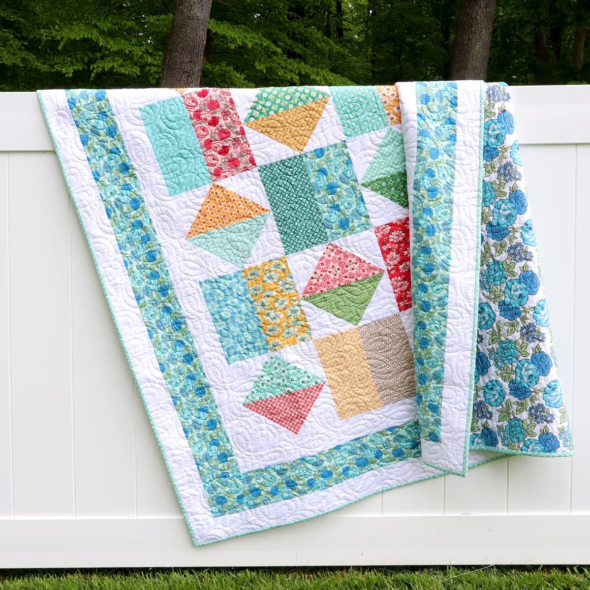 Shortcut Quilt: Jelly Roll Twist - The Jolly Jabber Quilting Blog