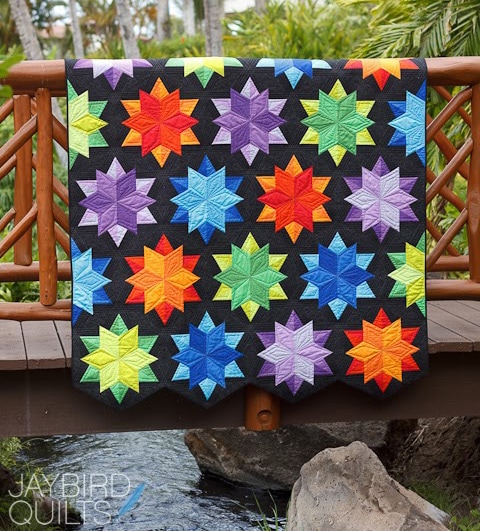 Star Blast Free Pattern: Robert Kaufman Fabric Company