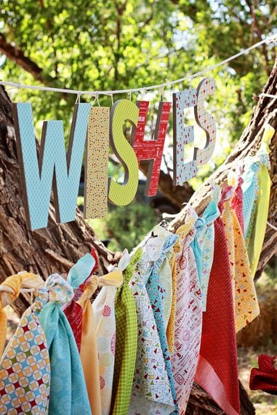 Wishes Fabric Collection by Sweetwater for Moda Fabrics Fabric Bunting