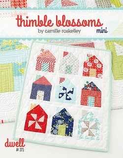 Dwell Mini Quilt Pattern by Thimble Blossoms Camille Roskelley