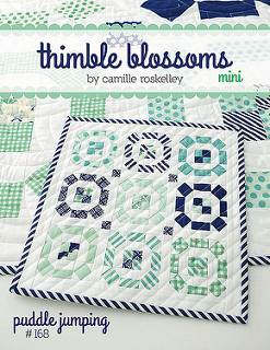 Puddle Jumping Mini Quilt Pattern by Thimble Blossoms Camille Roskelley