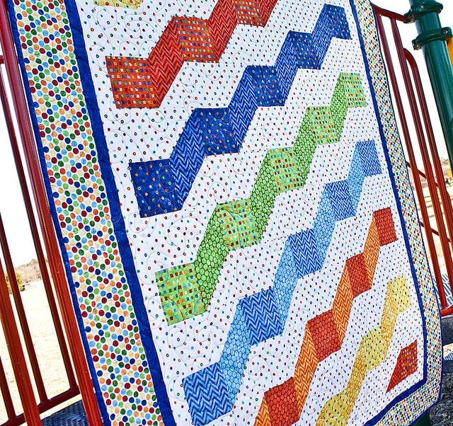 Upbeat Quilt Pattern by It's Sew Emma 658580468811 - Quilt in a Day Patterns