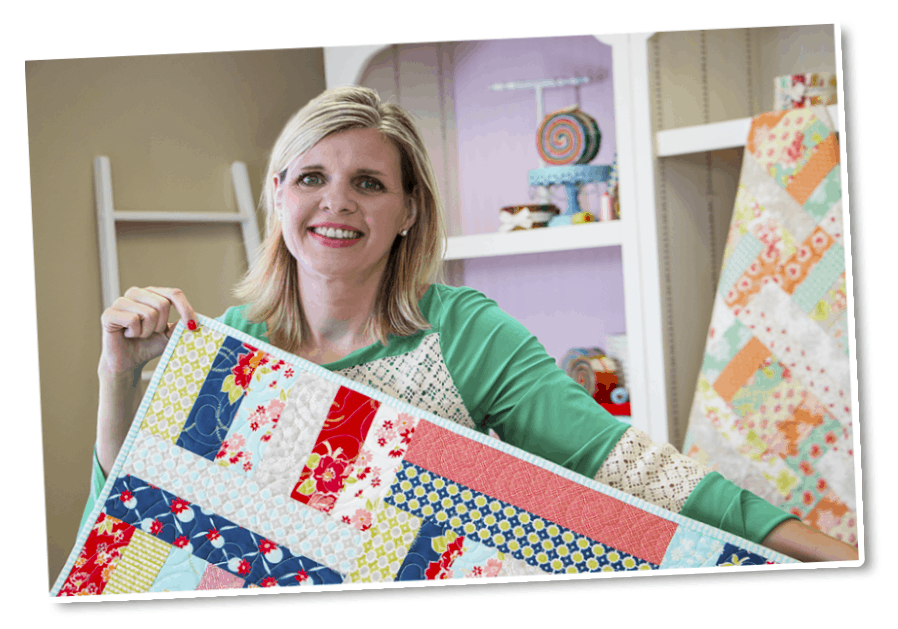 I Chose To Create My Jelly Roll Jam II Quilt With The Miss Kate Collection By Bonnie And Camille