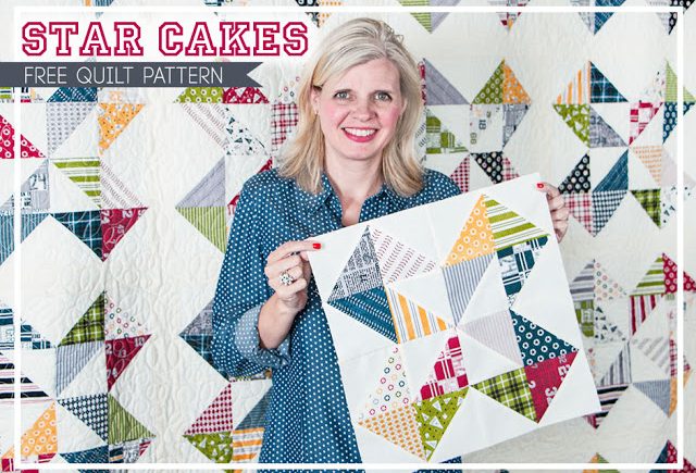 Star Cakes: Free Quilt Pattern with Fat Quarter Shop