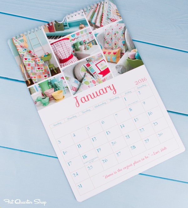 And this calendar also includes brand new patterns for Lori’s Cozy