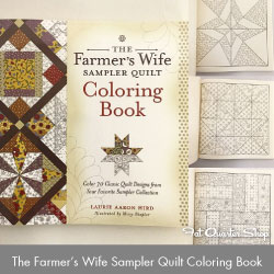 http://www.fatquartershop.com/the-farmers-wife-sampler-quilt-coloring-book