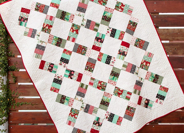 Jelly Roll Railway quilt