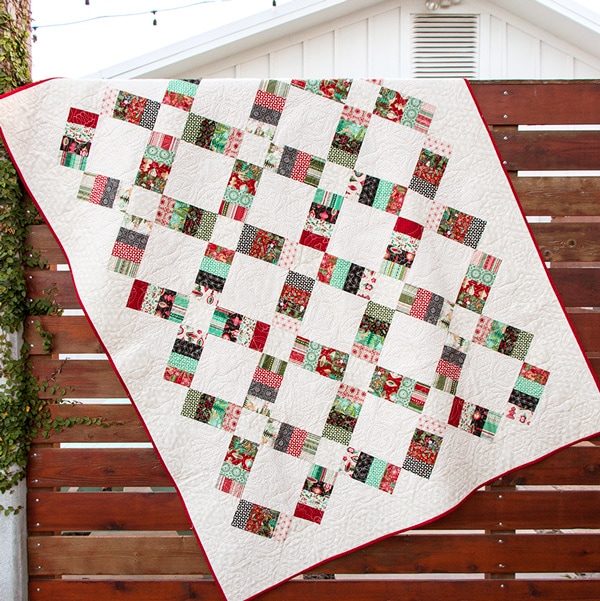 Jelly Roll Railway quilt