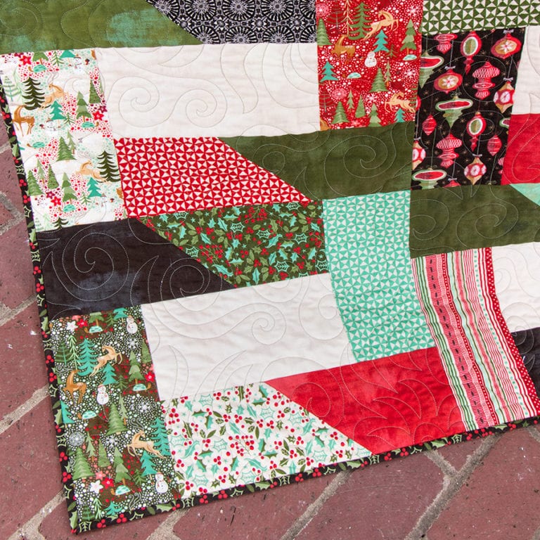 Partial Seams Are So Not A Problem In This Quilt