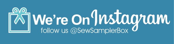Sew Sampler Subscription Quilting Box: Follow us on Instagram