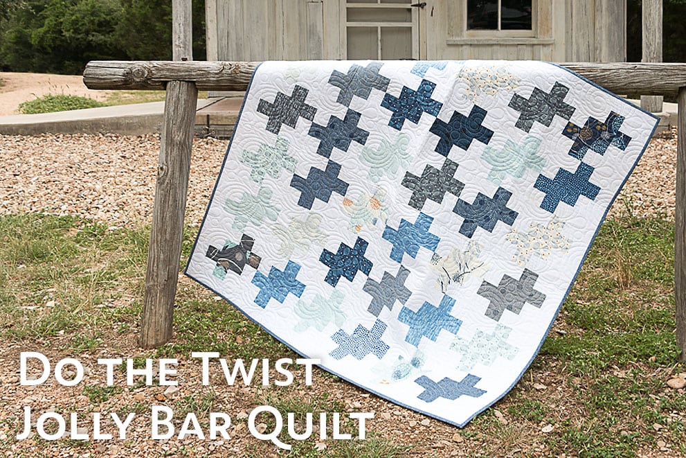 Do the Twist Jolly Bar Quilt