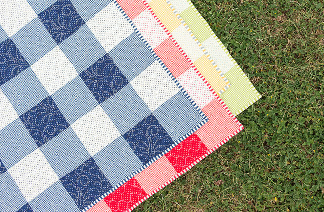 gingham quilts