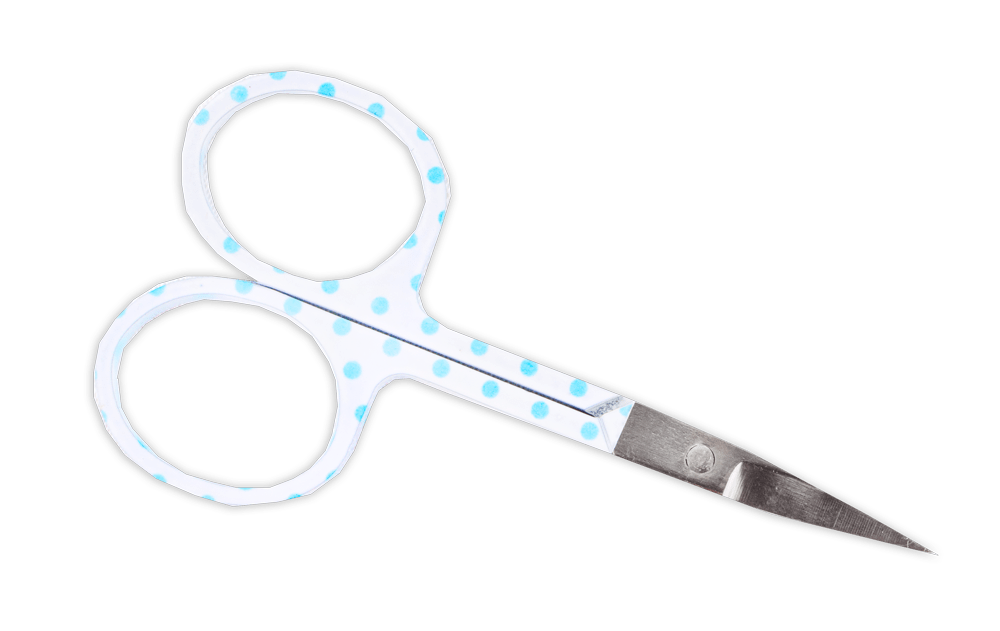 Sew Sampler Subscription Quilting Box: July 2017 - Aqua Dot Scissors