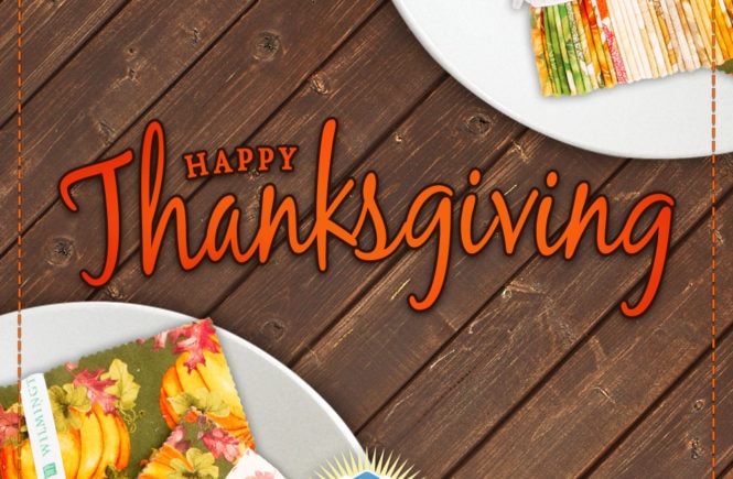 Happy Thanksgiving from Fat Quarter Shop!