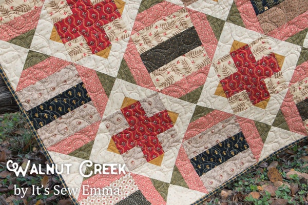 close up of Walnut Creek quilt