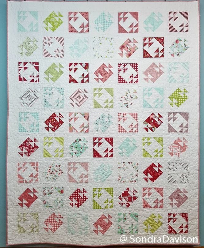 The Buttercream Quilt by Sondra of Out of the Blue Quilts