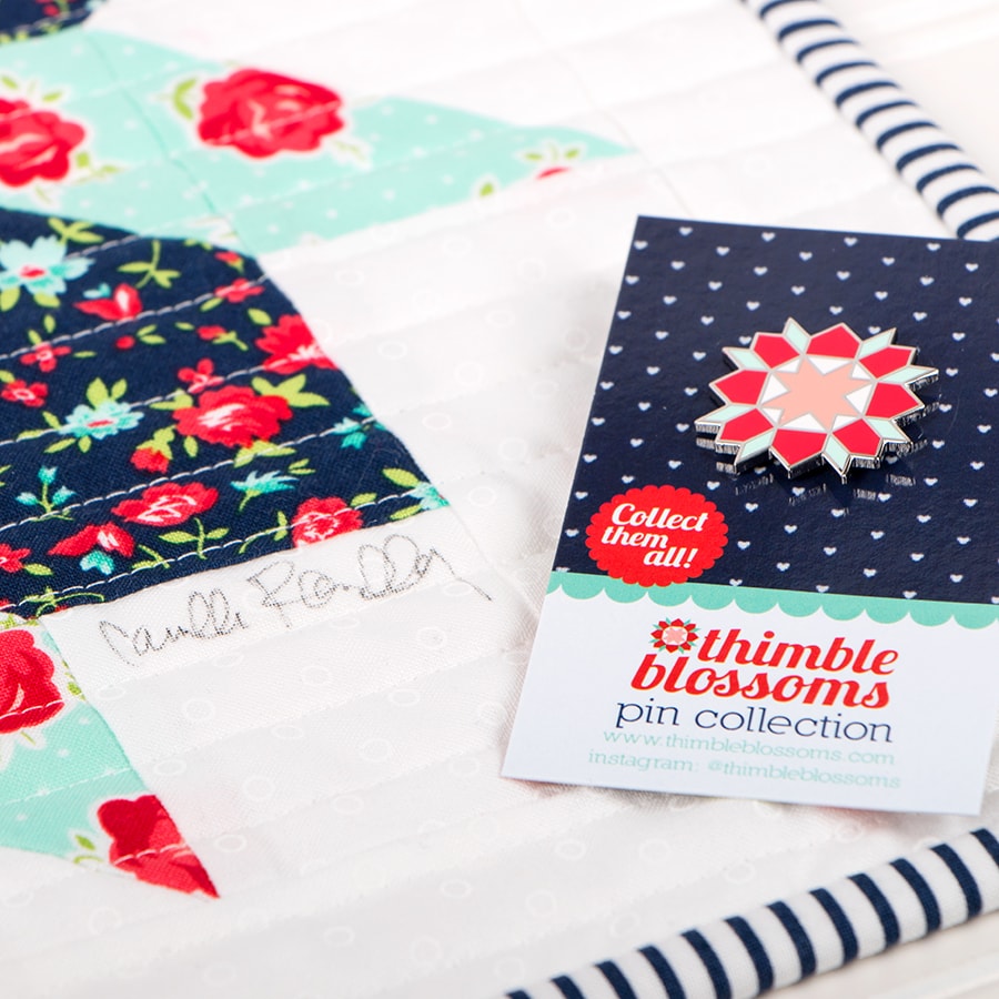 Camille Roskelly's Swoon Sixteen Mini Quilt in Smitten