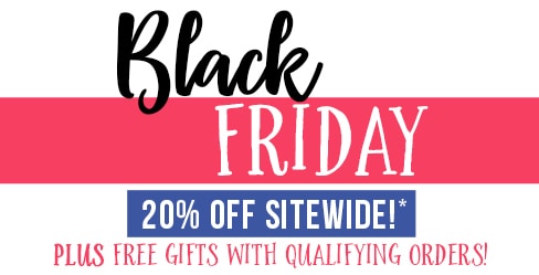 Black Friday Sale 20% off Storewide