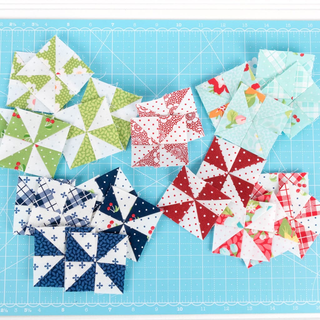 Kimberly's Patchwork Pinwheels