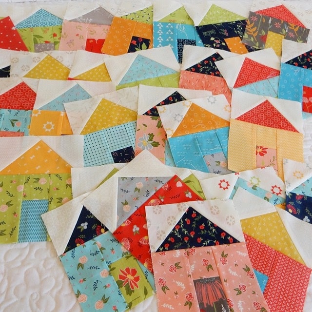 Sherri McConnell's version of the Village Quilt