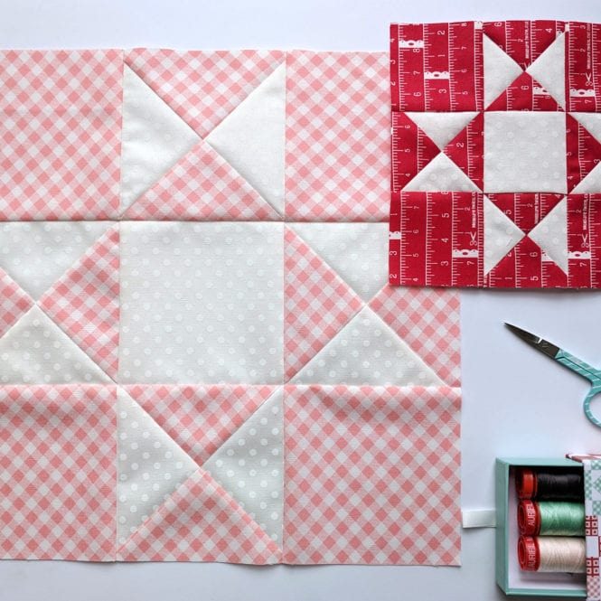 Hilary of Aurifil (@Aurifilthread) made her Ohio Star Block using the ...