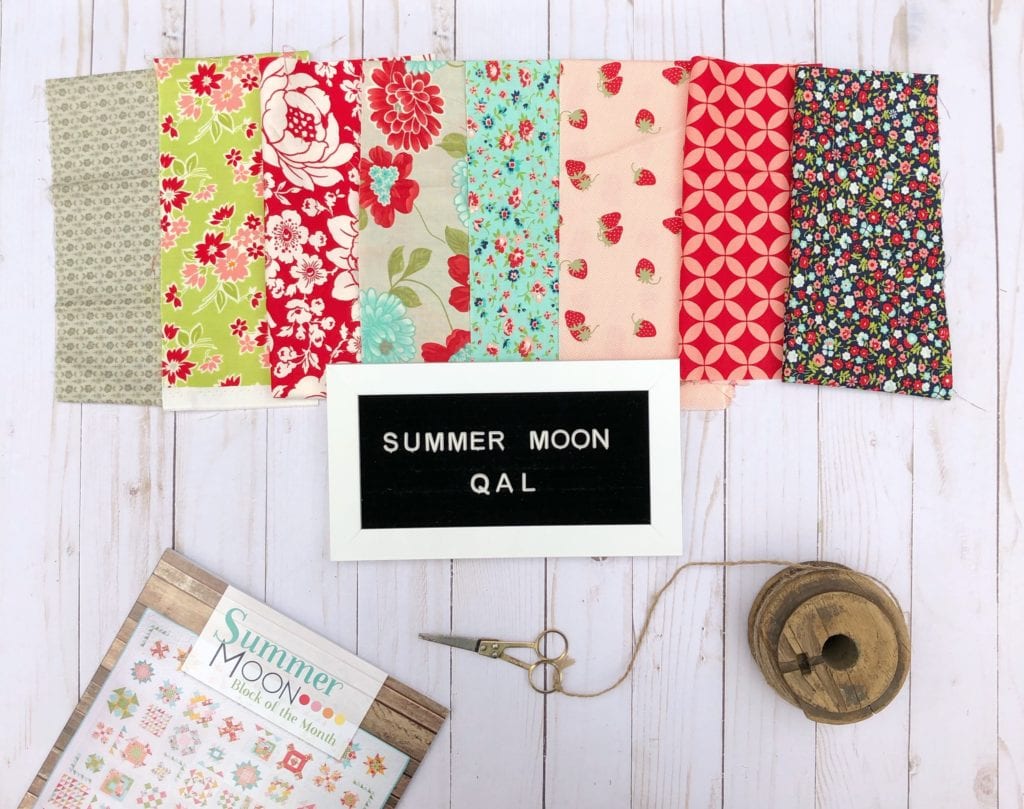 Carrie of Red Velvet Quilts (redvelvet_quilts) making her Summer