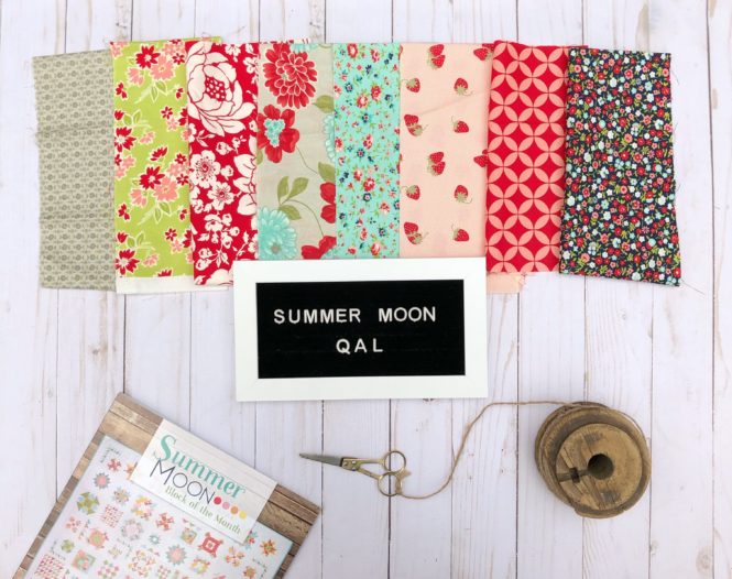 Carrie of Red Velvet Quilts (redvelvet_quilts) making her Summer