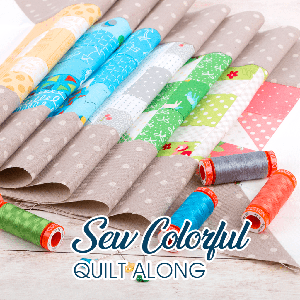 Sew Colorful Spools Quilt Along