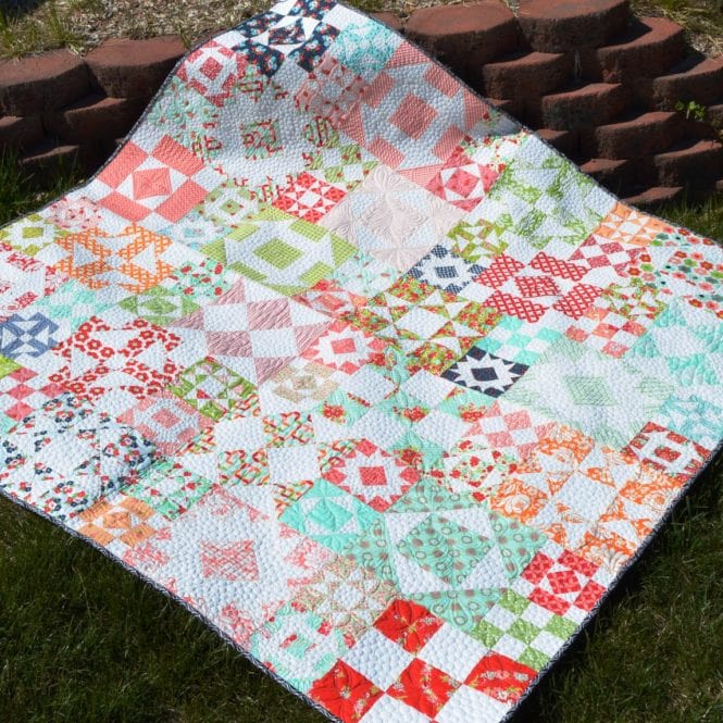 Melissa of Happy Quilting (@ happyquiltingmc ) made her completed quilt ...