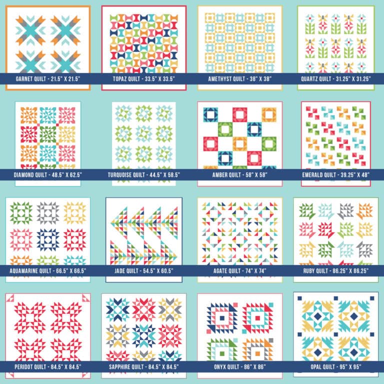 For everyone ready to get started on making these amazing quilts we