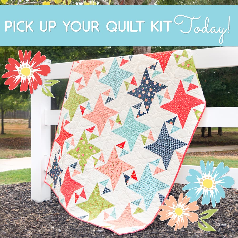 So, let’s get quilting! The Fat Quarter-friendly quilt pattern looks ...