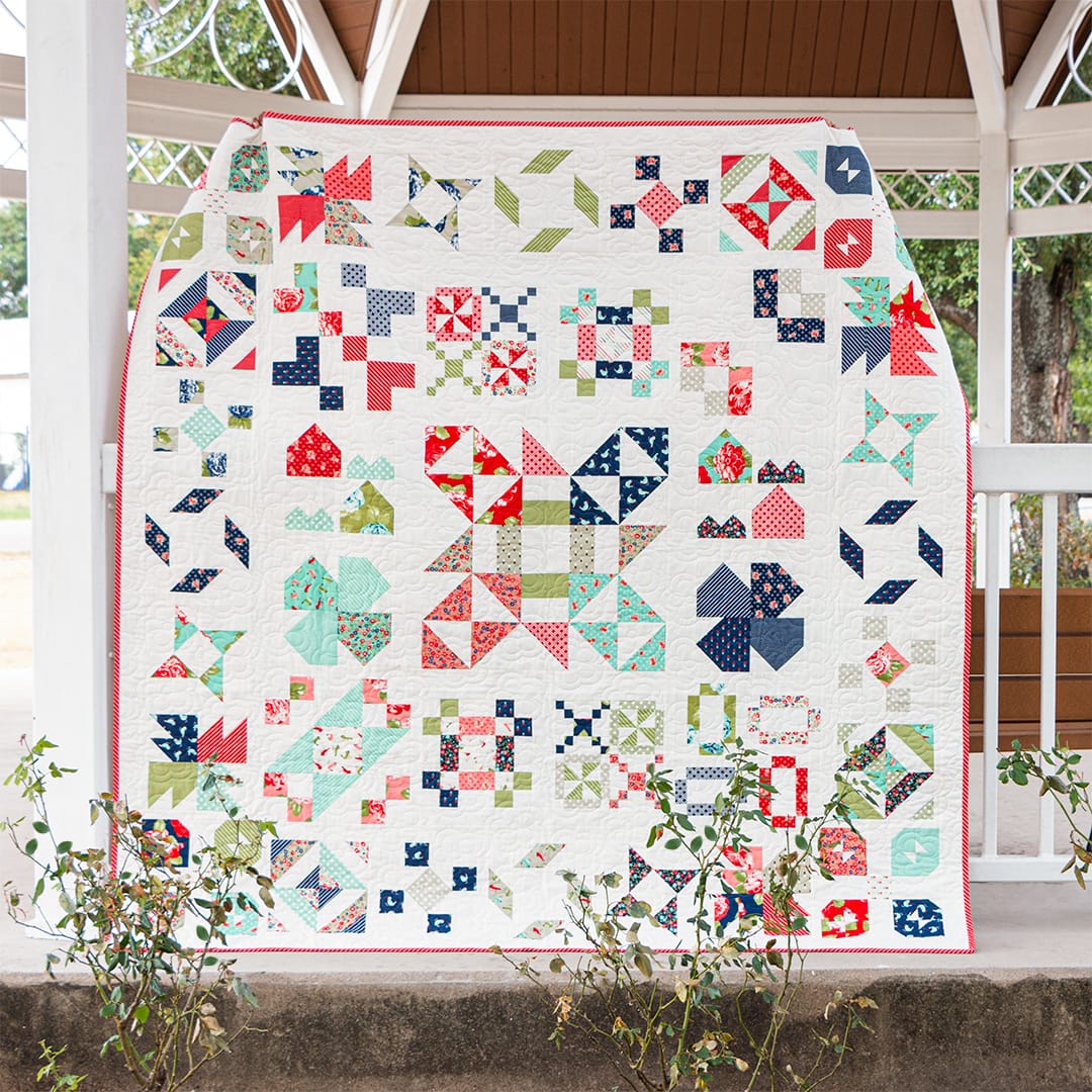 Perfect 5 Quilt Along with the Fat Quarter Shop