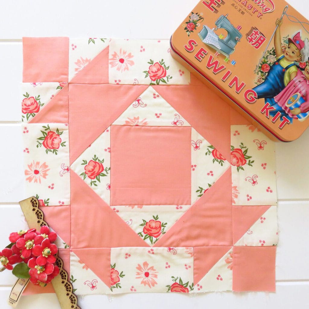 Pam of Pam Kitty Morning made this oh-sew-stunning block in Harper’s ...