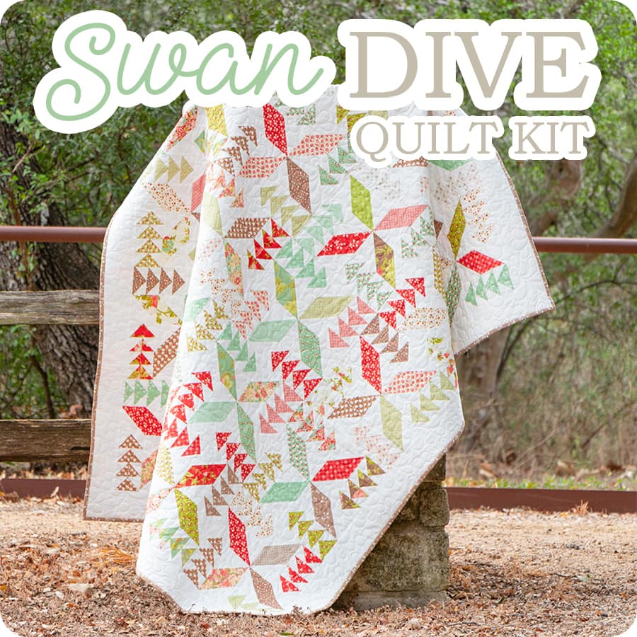 Swan Dive Quilt Kit