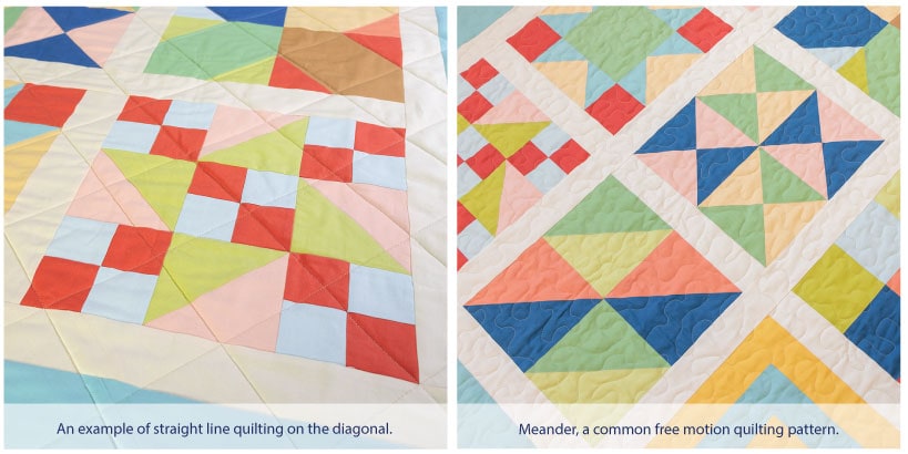Beginner Free Motion Quilting on a Sewing Machine + Stitch