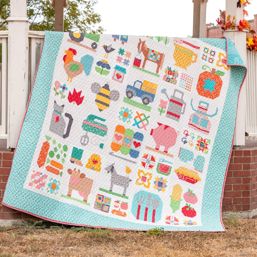 Farm Girl Vintage 2 Quilt Along Finished Quilts