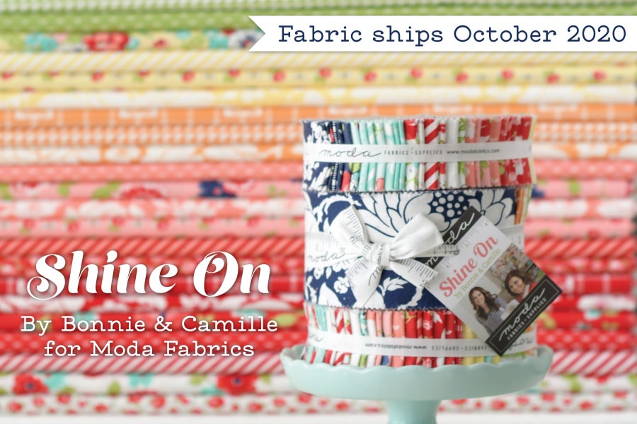 Shine On fabric ships October 2020