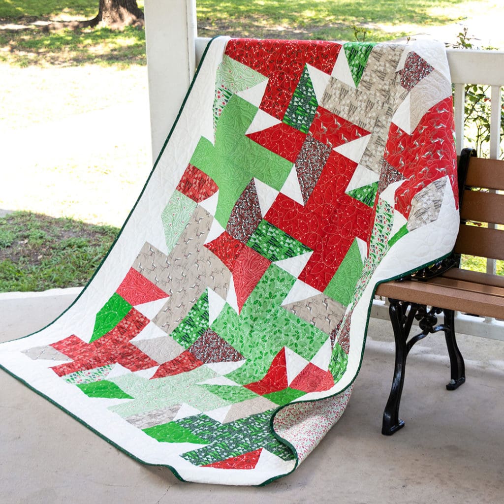 Shortcut Quilt: Fat Quarter Ferris Wheel