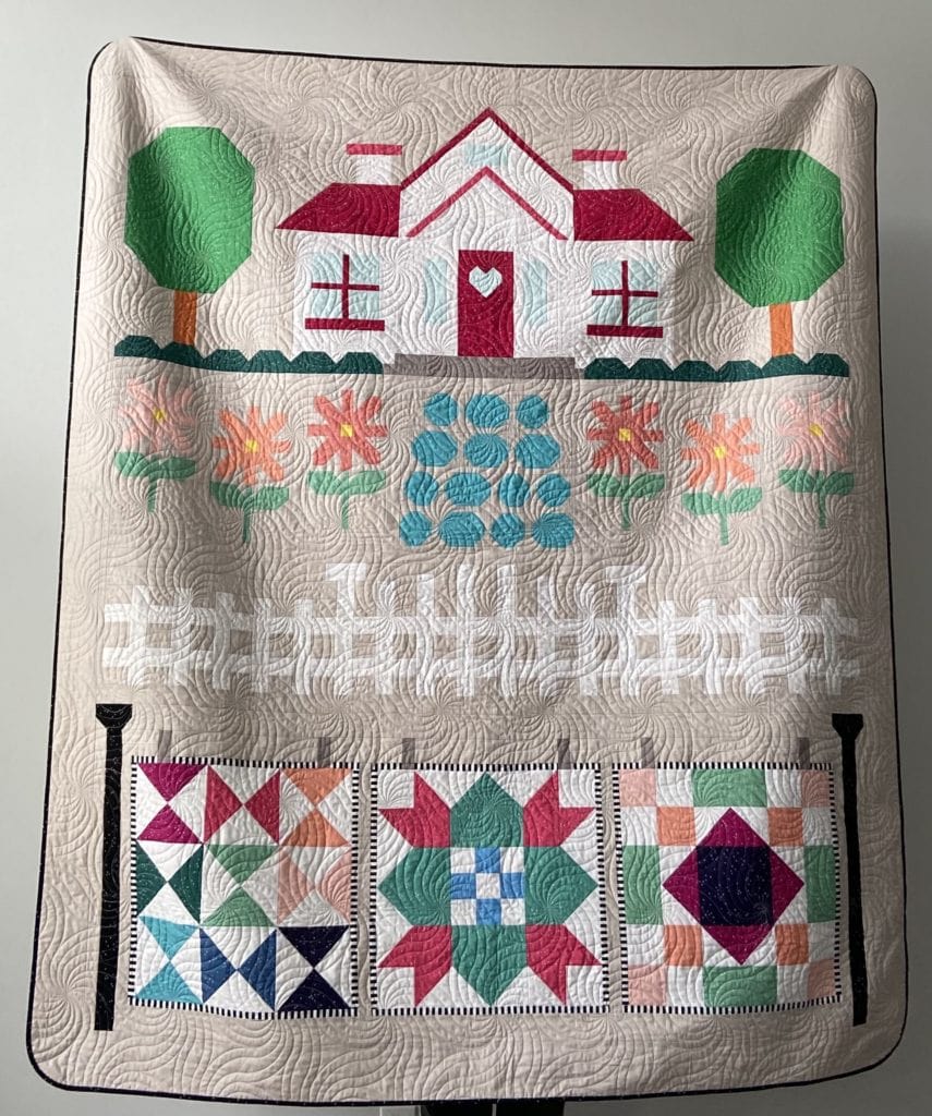 DIY Modern Quilt, Blanket, & Textile Hanger • Ugly Duckling House