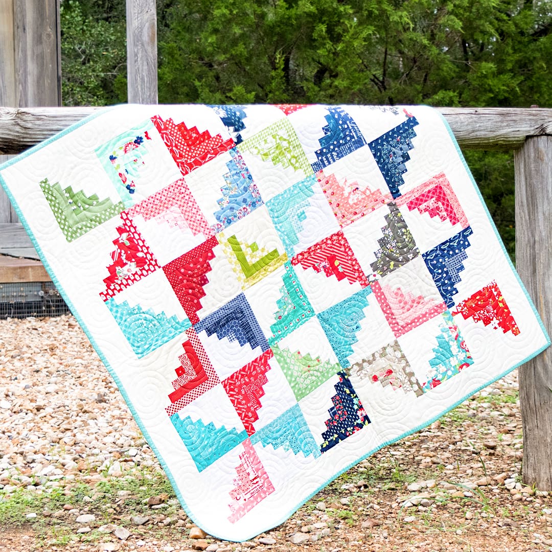 Join Moda s Log Cabin Quilt Along