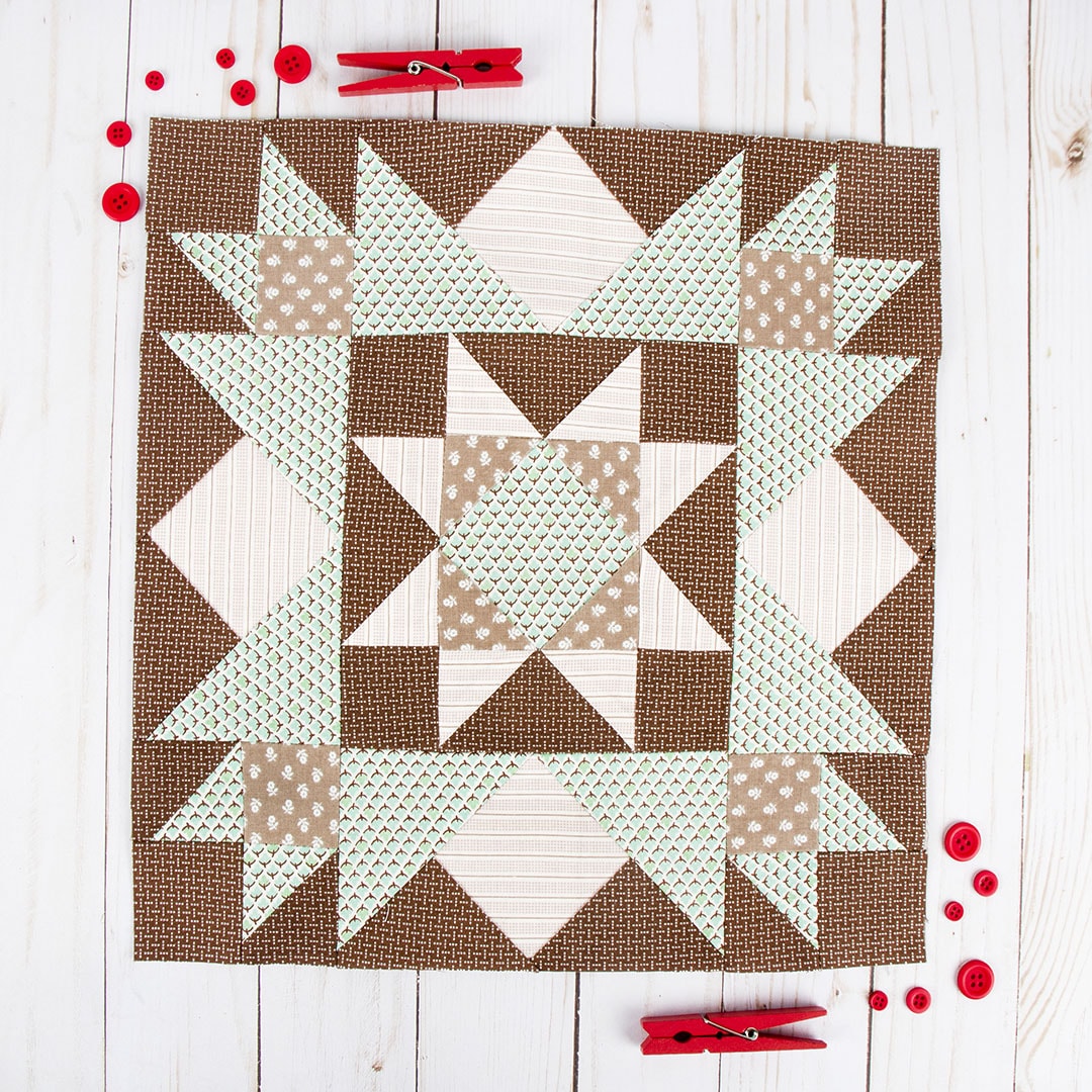 The Prim Star Block starts on page 22. You will make four.