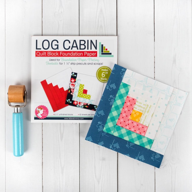 Lori Holt’s Quick Press Seam Roller flattens seams fast without needing