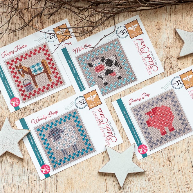 Introducing The NEW Stitch Card H Cross Stitch By Lori Holt