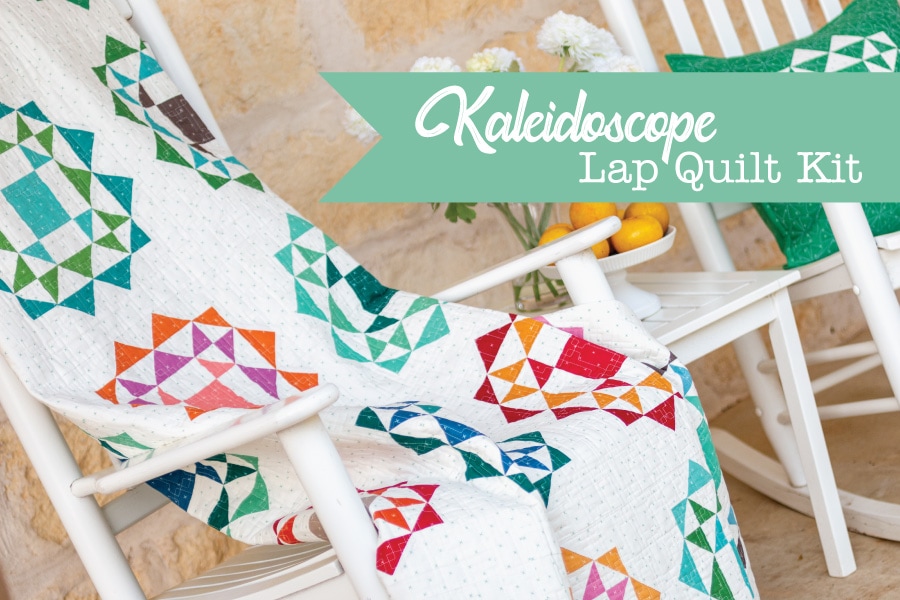 Kaleidoscope quilt made with Accuquilt dies  Kaleidoscope quilt, Quilts,  Quilting designs