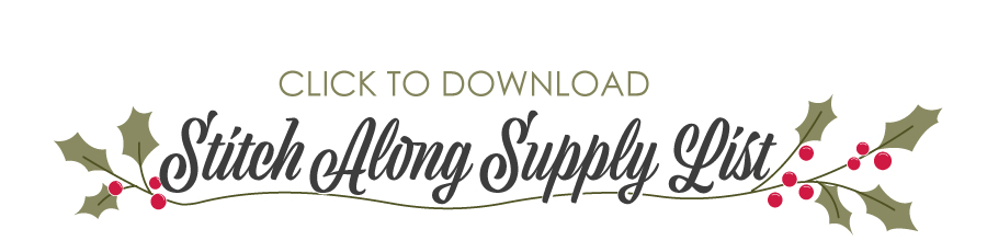 Click to Download the Stitch Along Supply List