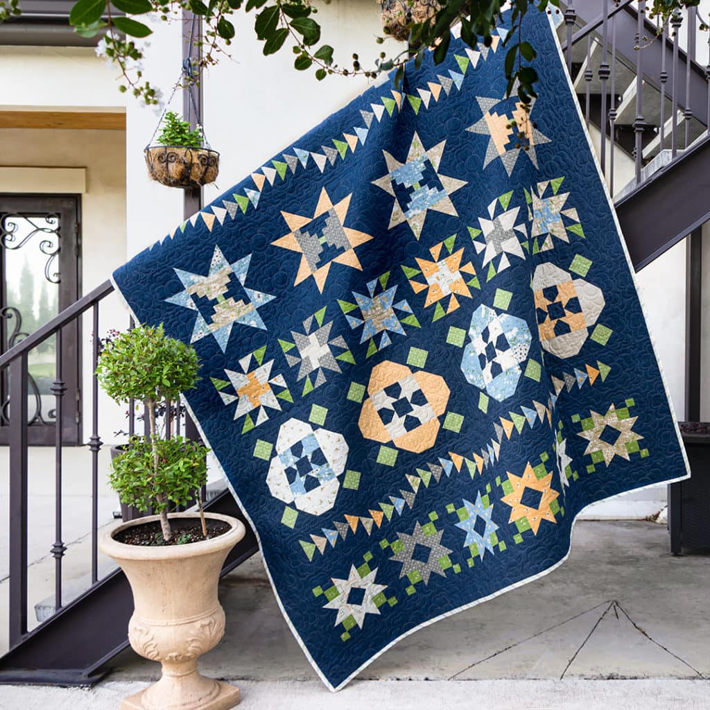 The Serendipity Charity Quilt with Spring Brook Fabric by Corey Yoder! 