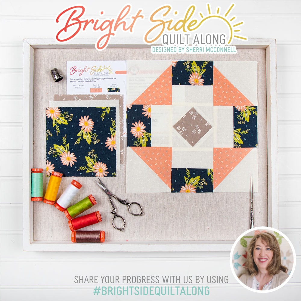 Bright Side Quilt Along Block 6
