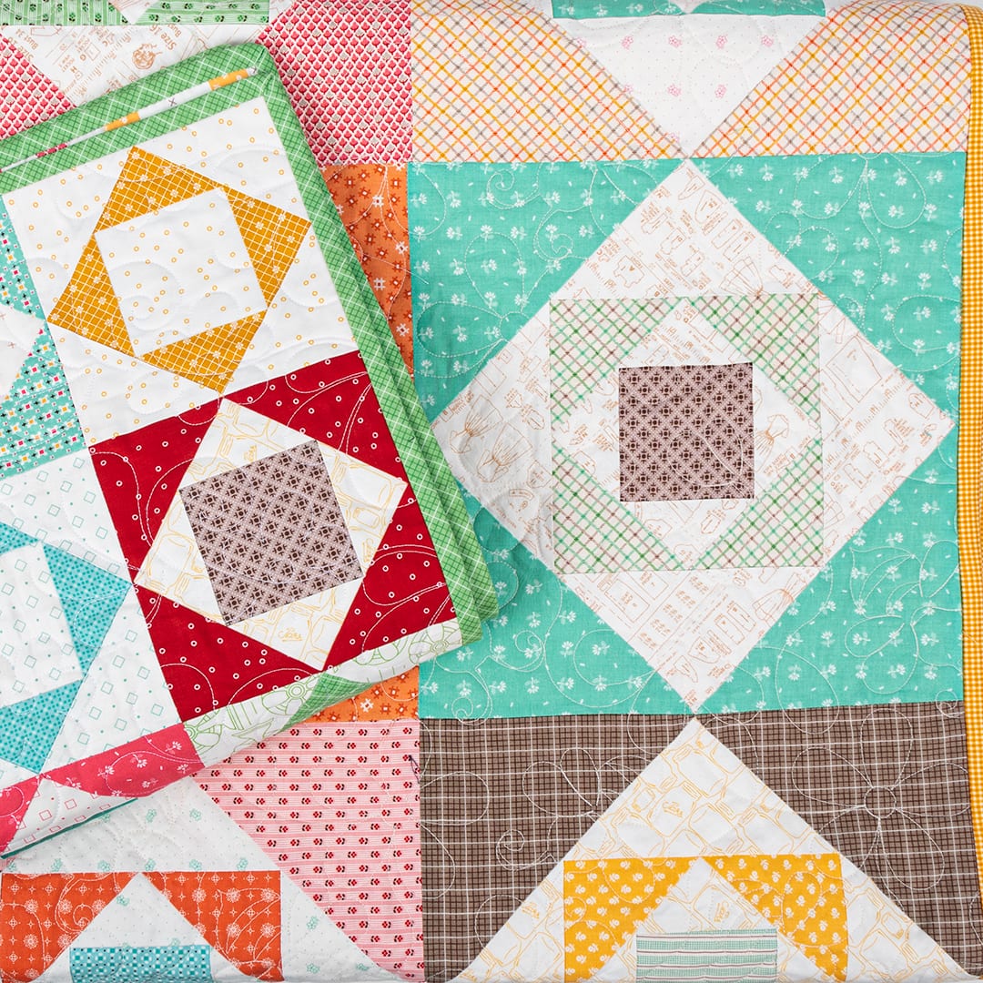 It’s one block, but the color combinations are endless! Prim by Lori