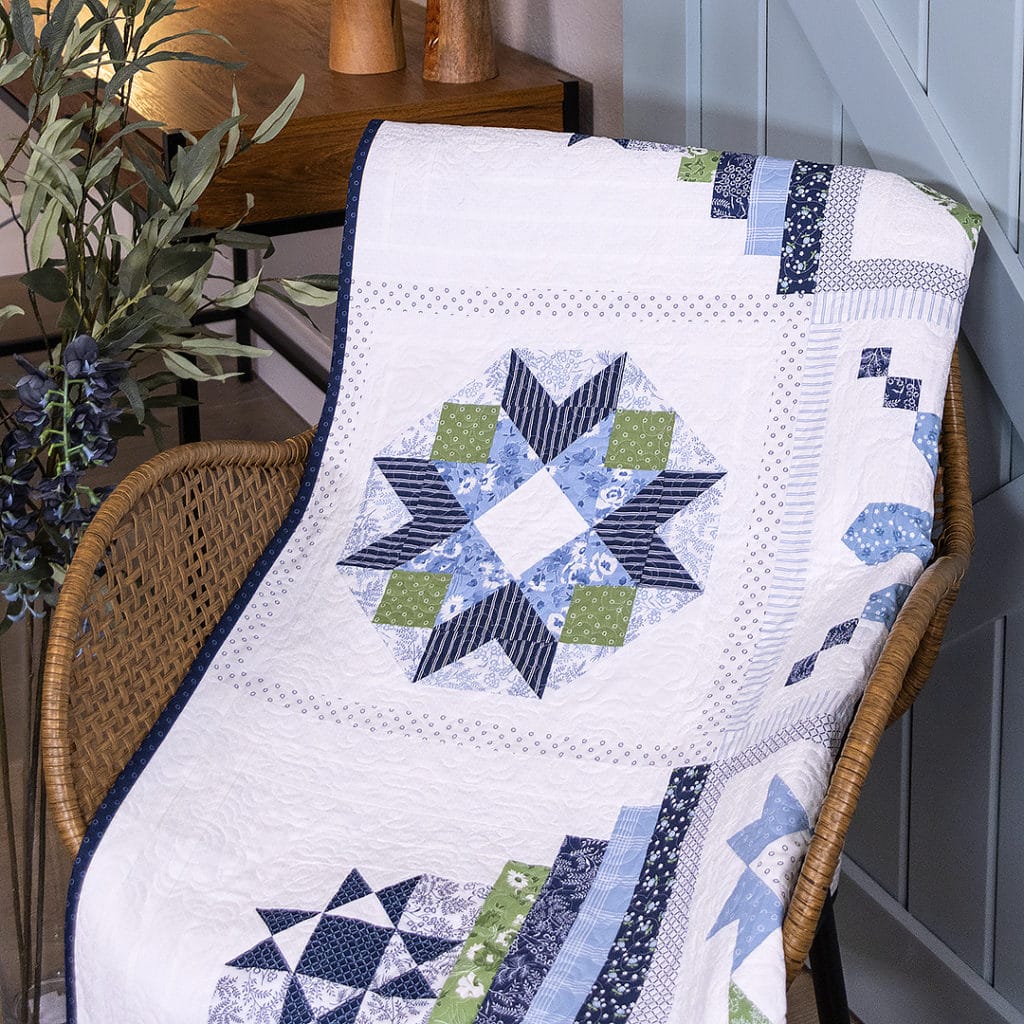 Designer Mystery Block of the Month Quilt